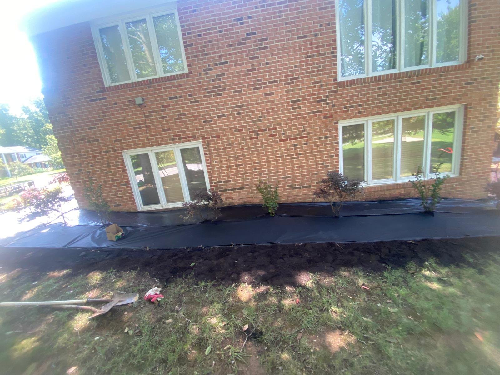 Outdoor landscape installation